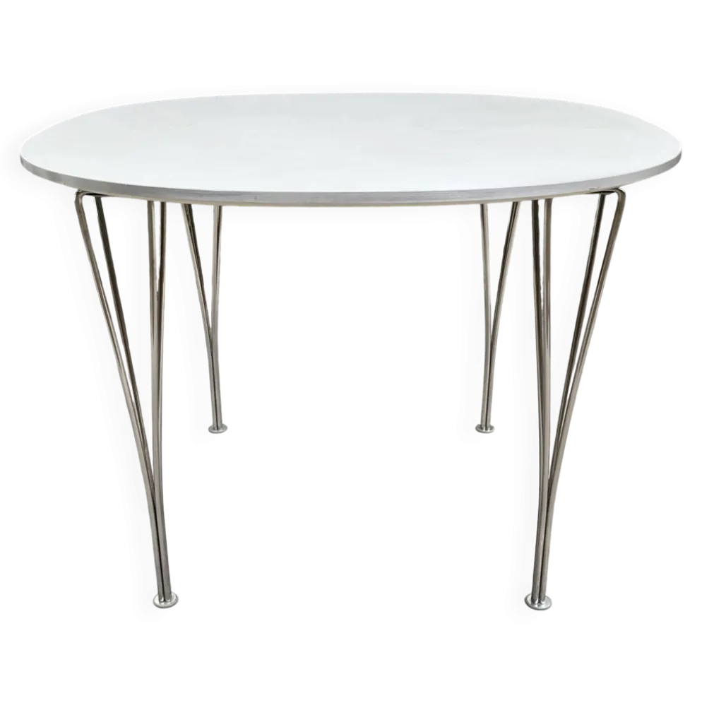 Table à manger « Ellipse »par Arne Jacobsen pour Fritz Hansen
