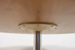 Table à manger en chêne du milieu du siècle, Danemark, années 1970
