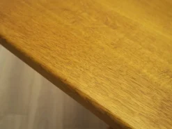 Table à manger en chêne massif, design danois, années 1960