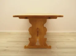 Table à manger en chêne massif, design danois, années 1960
