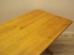 Table à manger en chêne massif, design danois, années 1960