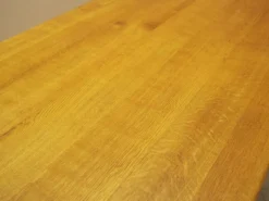 Table à manger en chêne massif, design danois, années 1960