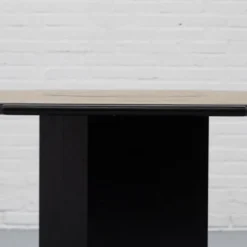 Table à manger en liège octogonale Italie années 1980
