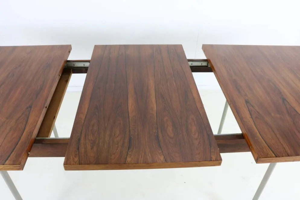 Table à manger en palissandre des années 60 par Cees Braakman pour Pastoe