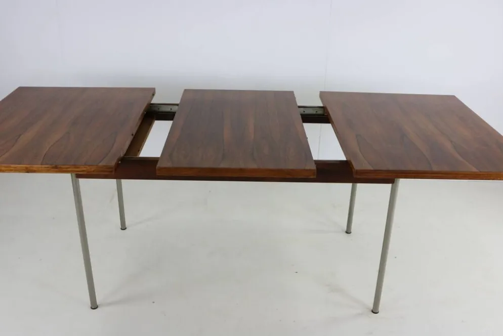 Table à manger en palissandre des années 60 par Cees Braakman pour Pastoe