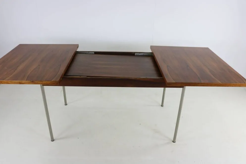 Table à manger en palissandre des années 60 par Cees Braakman pour Pastoe