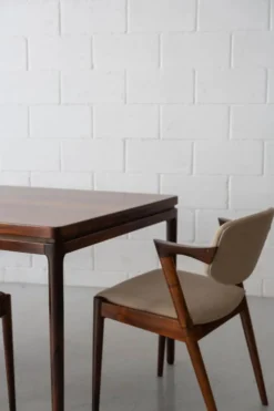 Table à manger en palissandre Johannes Andersen pour Christian Linneberg