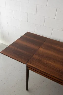 Table à manger en palissandre Johannes Andersen pour Christian Linneberg