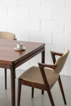 Table à manger en palissandre Johannes Andersen pour Christian Linneberg