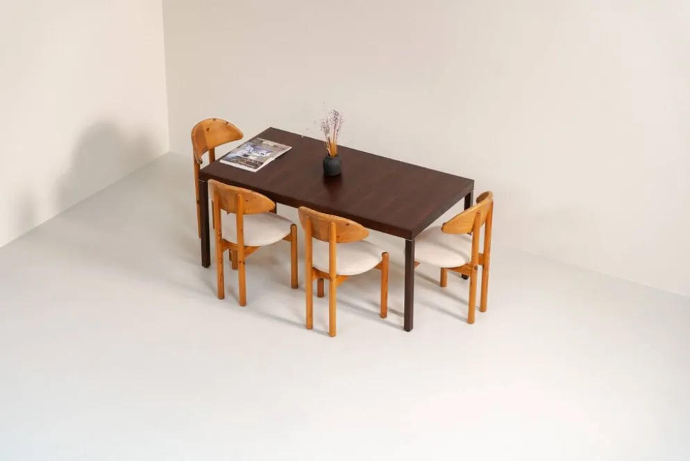 Table à manger en palissandre par Inger Klingenberg pour Fristho