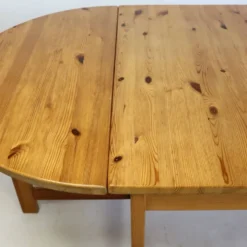 Table à manger en pin de Karin Moberg années 70