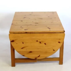 Table à manger en pin de Karin Moberg années 70