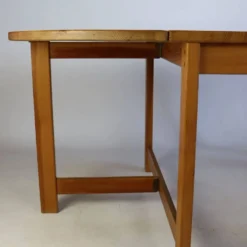 Table à manger en pin de Karin Moberg années 70