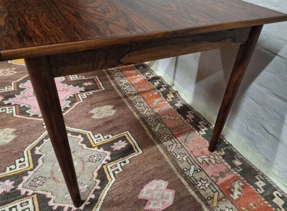 Table à manger en rosewood pour 10 personnes de Vemb Mobelfabrik, Danemark, années 1960.
