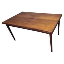 Table à manger en rosewood pour 10 personnes de Vemb Mobelfabrik, Danemark, années 1960.