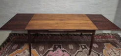 Table à manger en rosewood pour 10 personnes de Vemb Mobelfabrik, Danemark, années 1960.