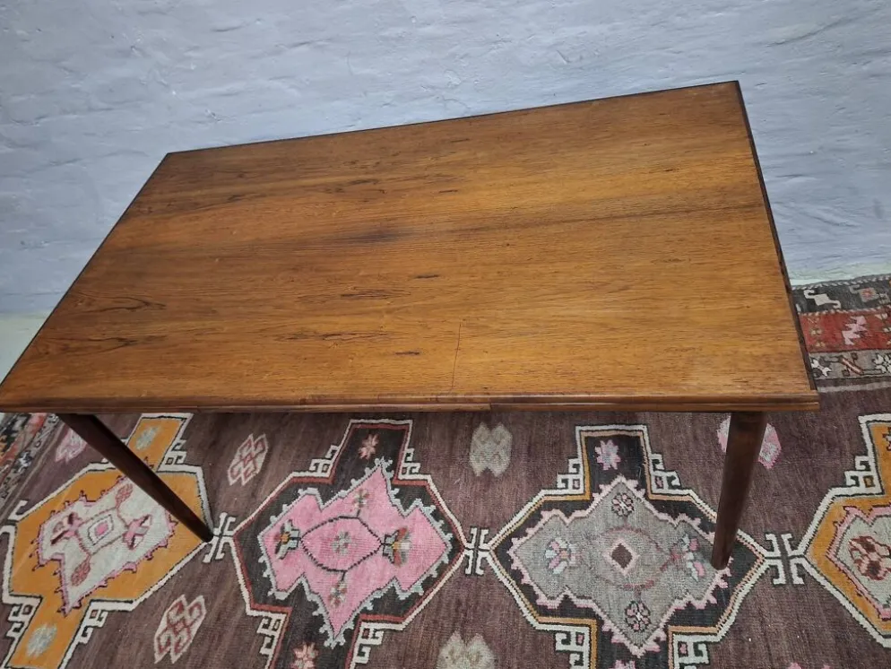 Table à manger en rosewood pour 10 personnes de Vemb Mobelfabrik, Danemark, années 1960.