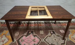 Table à manger en rosewood pour 10 personnes de Vemb Mobelfabrik, Danemark, années 1960.