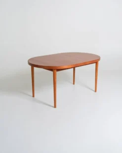Table à manger en teck par Bertil Fridhagen pour Bodafors, Suède, 1961