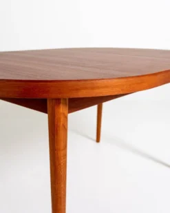 Table à manger en teck par Bertil Fridhagen pour Bodafors, Suède, 1961