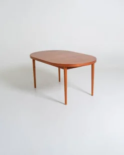 Table à manger en teck par Bertil Fridhagen pour Bodafors, Suède, 1961