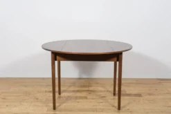 Table à manger en teck à rabats des années 1960, Royaume-Uni