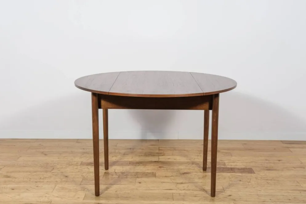 Table à manger en teck à rabats des années 1960, Royaume-Uni
