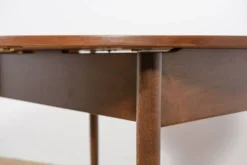 Table à manger en teck à rabats des années 1960, Royaume-Uni