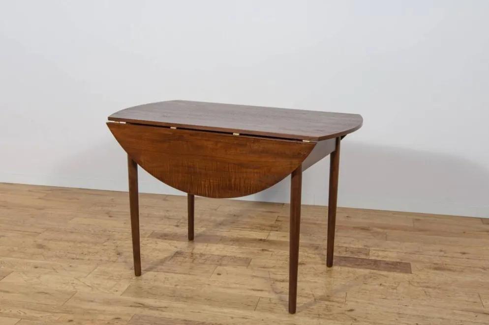Table à manger en teck à rabats des années 1960, Royaume-Uni