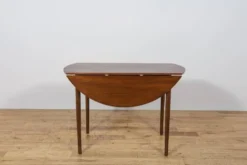 Table à manger en teck à rabats des années 1960, Royaume-Uni