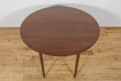 Table à manger en teck à rabats des années 1960, Royaume-Uni