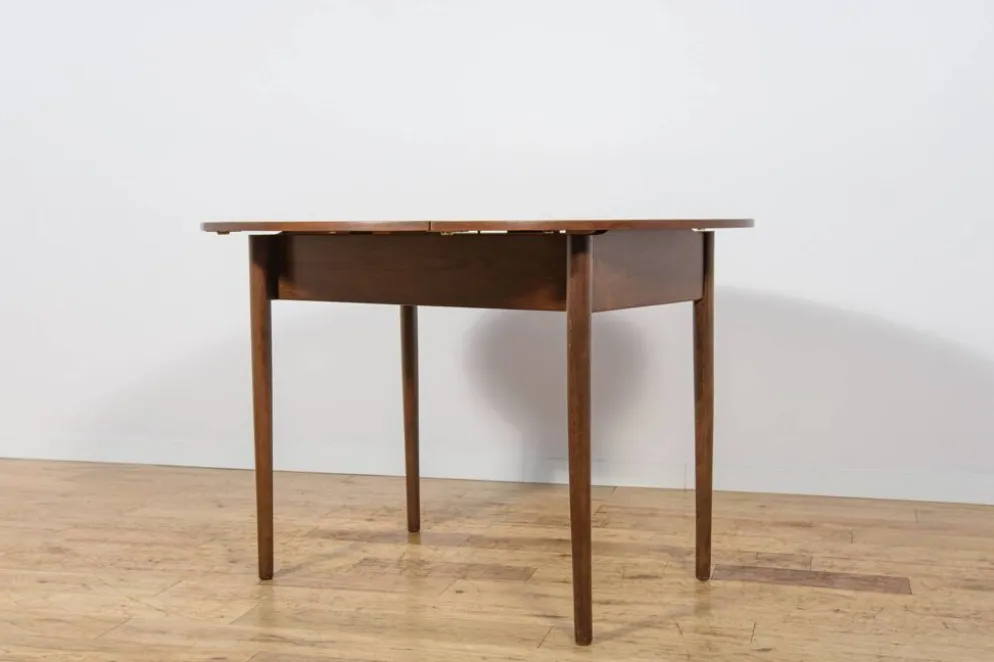 Table à manger en teck à rabats des années 1960, Royaume-Uni