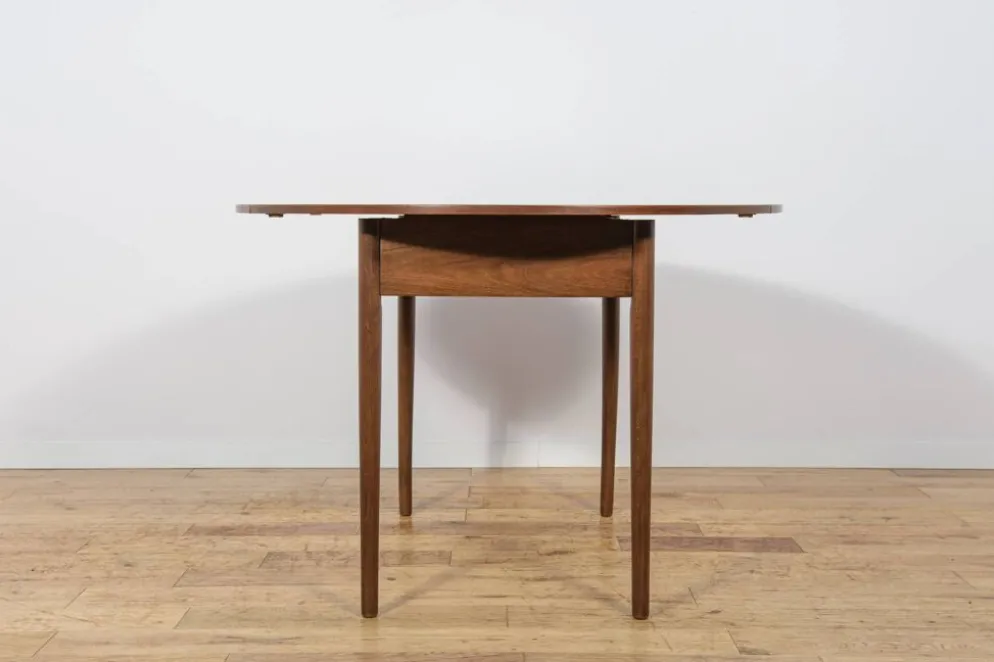 Table à manger en teck à rabats des années 1960, Royaume-Uni