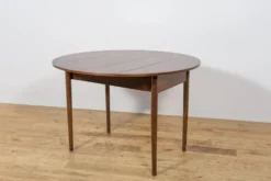 Table à manger en teck à rabats des années 1960, Royaume-Uni