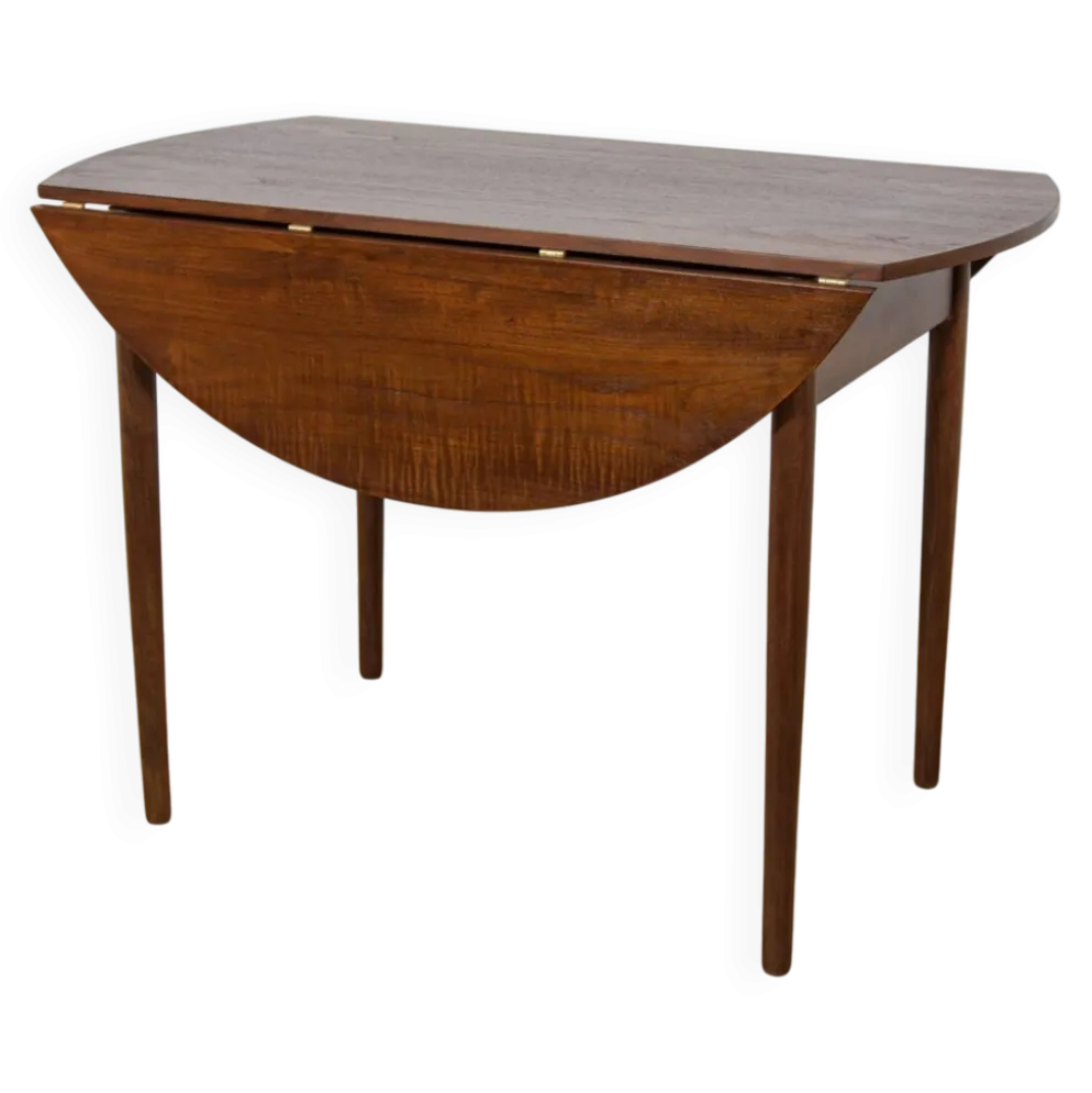 Table à manger en teck à rabats des années 1960, Royaume-Uni