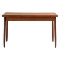 Table à manger extensible danoise, années 1960.