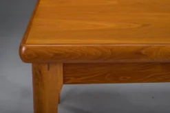 Table à manger extensible danoise en teck par Henning Kjærnulf pour Vejle Møbelfabrik, années 1960
