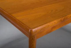 Table à manger extensible danoise en teck par Henning Kjærnulf pour Vejle Møbelfabrik, années 1960