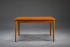 Table à manger extensible danoise en teck par Henning Kjærnulf pour Vejle Møbelfabrik, années 1960