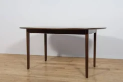 Table à manger extensible de milieu de siècle par Ole Wanscher pour l'usine de meubles Poul Jeppesens, Danemark, années 1960.