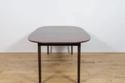 Table à manger extensible de milieu de siècle par Ole Wanscher pour l'usine de meubles Poul Jeppesens, Danemark, années 1960.