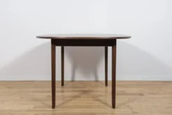 Table à manger extensible de milieu de siècle par Ole Wanscher pour l'usine de meubles Poul Jeppesens, Danemark, années 1960.