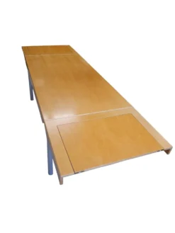 Table à manger extensible des années 1980