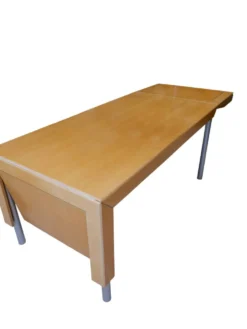 Table à manger extensible des années 1980