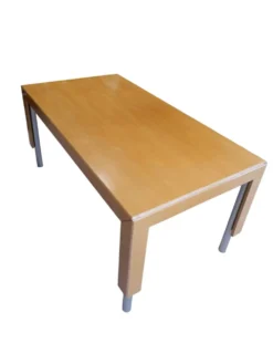 Table à manger extensible des années 1980