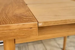 Table à manger extensible en chêne par Jitona, années 1960, Tchécoslovaquie