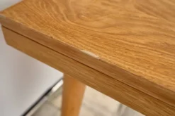 Table à manger extensible en chêne par Jitona, années 1960, Tchécoslovaquie