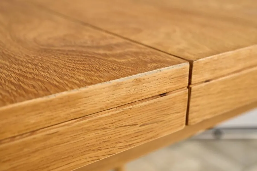Table à manger extensible en chêne par Jitona, années 1960, Tchécoslovaquie