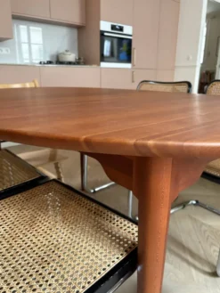 Table à manger extensible en merisier, Søren Nissen & Ebbe Gehl, Danem