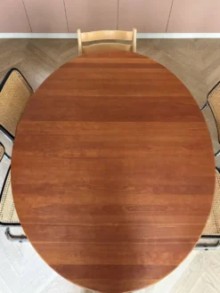 Table à manger extensible en merisier, Søren Nissen & Ebbe Gehl, Danem